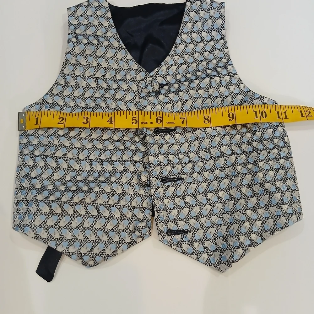 Carter's Kids' Geometric Vest - Black and White Size 12M